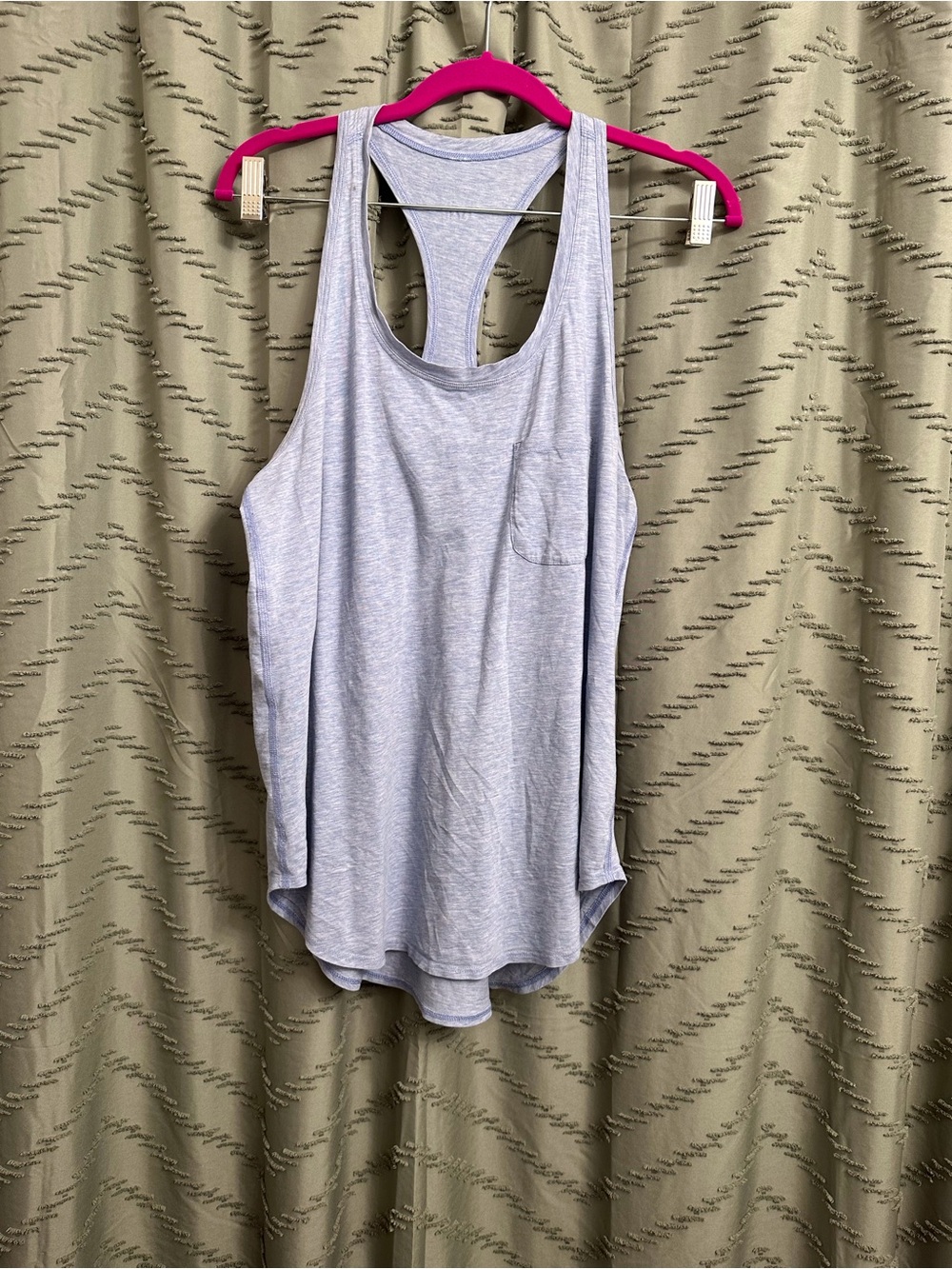 Blue lavender Lululemon tank top Shirt cami size 10 - Picture 3 of 6